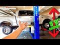 DIY Atlas 10 000 Lb 2 Post Baseplate Lift Install