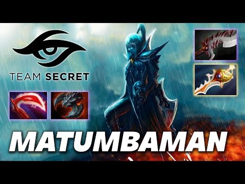 MATUMBAMAN Phantom Assassin - Team Secret - Dota 2 Pro Gameplay