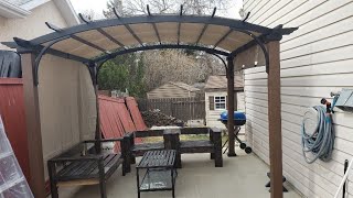 Allen+roth 10 x10 Pergola | How to Assemble Pergola | Lowe's allen+roth pergola