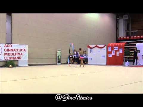 GINNASTICA MODERNA LEGNANO   Vicentini Laura, nastro - INTERREGIONALE SERIE B