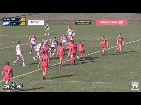 2017 Canberra RL Round 2 1st Grade - Tuggeranong Bushrangers Vs Gungahlin Bulls