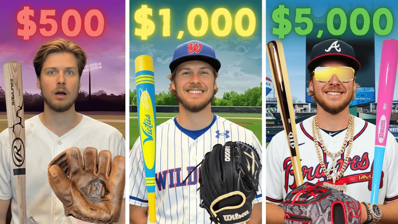 We Bought Baseball Gear on Every Budget!