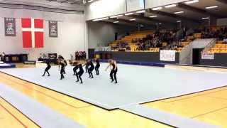 preview picture of video 'Rytme Mix A - Sorø Gymnastikefterskole - Efterskole TeamGym DM 2014'
