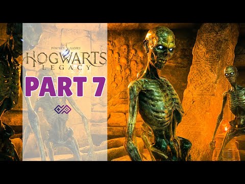 HOGWARTS LEGACY - 100% Platinum Walkthrough No Commentary - PART 7 (4K 60FPS PS5)