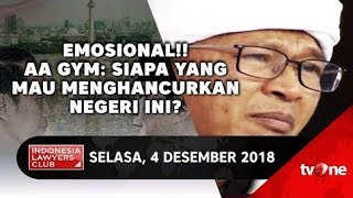 Download lagu #ILC #Reuni212  Saat Aa Gym Berbicara di ILC Suasana menjadi Emosional. Setelah Reuni 212 mp3