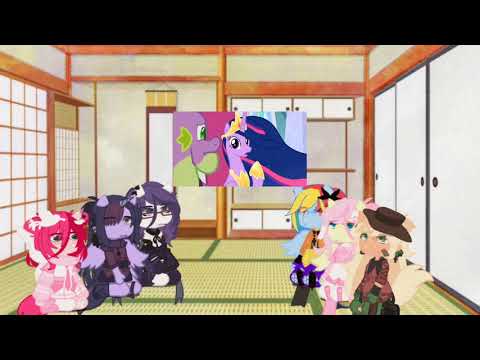 PAST MLP REACT TO FUTURE|GACHA CLUB