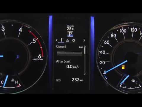 Multi Information Display (MID) - Toyota Fortuner & Innova Crysta