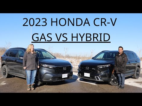 Comparison review - 2023 Honda CR-V Hybrid vs Gasoline - Choices, choices