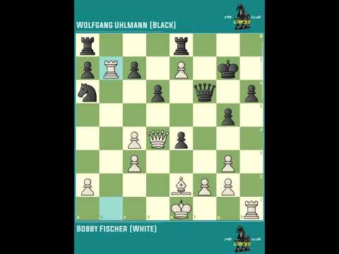 Bobby Fischer vs Wolfgang Uhlman ◉ Chess Olympiad | Havana - CUBA, 1966.