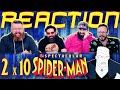 The Spectacular Spider Man 2x10 REACTION Gangland