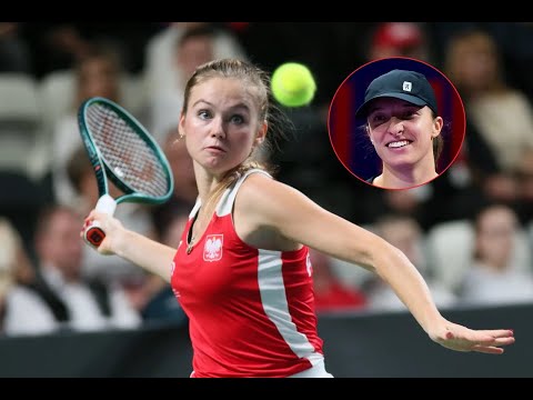 Linda Klimovicova delights Poles! Singles debut and incredible display of strength