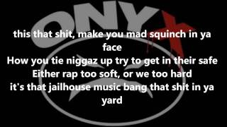 ONYX - Black Hoodie Rap (With Lyrics)