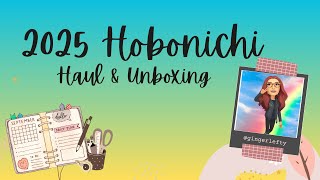 2025 Hobonichi Haul & Unboxing