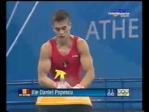 Ilie Daniel Popescu (ROM) - Rings TF @ Athens Olympic Games 2004