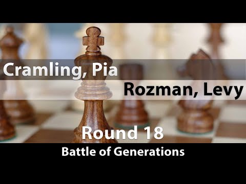 Cramling, Pia -- Rozman, Levy, Battle of Generations, Round 18, 0-1