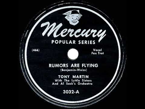 1946 HITS ARCHIVE: Rumors Are Flying - Tony Martin