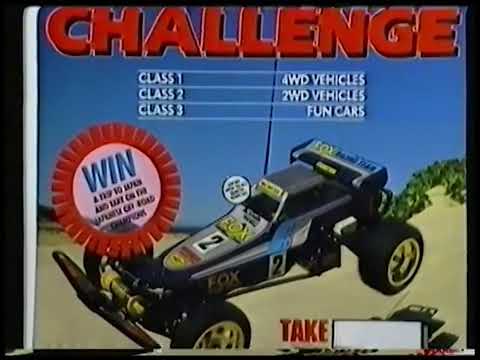 Vintage Tamiya RC Car Challenge TV Commercial (1987) - Australia
