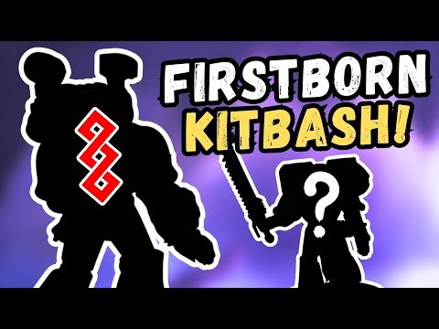 Kitbashing FIRST BORN Space Marines! (They are better lol)