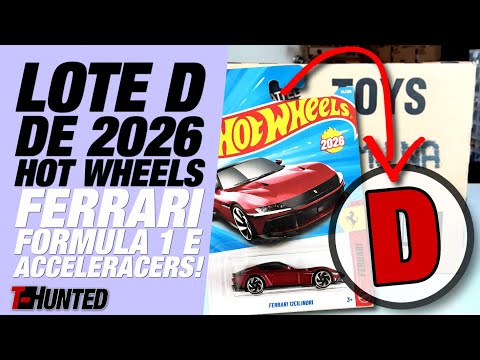 Lot “D” of 2026 featuring the new Ferrari, Formula 1, and Accelerators!