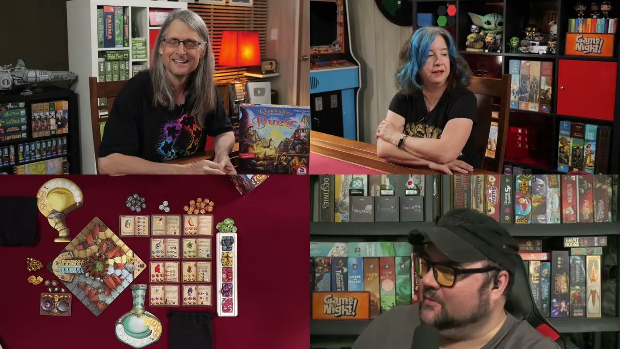 GameNight! LIVE!! | Today! - The Quacks of Quedlinburg: The Duel from Wolfgang Warsch @ 10:30am PDT