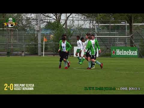 2018-04-28 DVV Delft JO13-2 vs DHL JO13-5 4-0