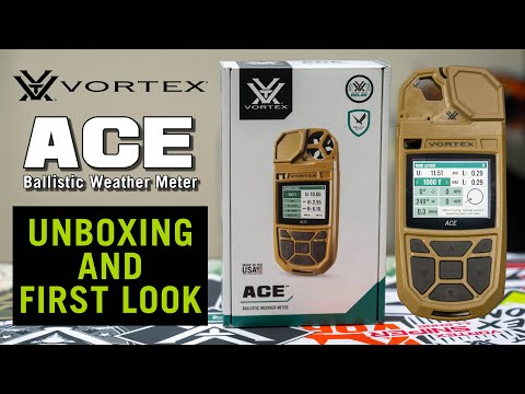 NEW PRODUCT UNBOXING Vortex Optics ACE Ballistic Weather Meter FIRST LOOK