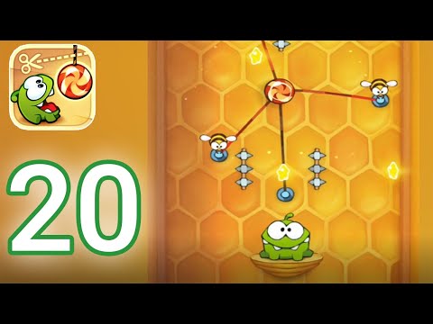 Cut The Rope - Gameplay Walkthrough Part 20 - Buzz Box Level 16 - 25 Complete - (iOS, Android)