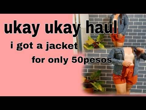 ukay ukay haul//how i style my ukay ukay haul//naka ukay nang jacket for only 50pesos
