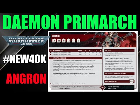 WORLD EATERS Rules Preview Completely Different... Blood Tithe Angron Warhammer 40,000 40K #new40k