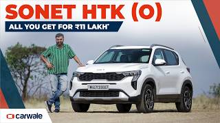 Kia Sonet HTK (O) iMT Walkaround | Cheapest Automatic Kia Under Rs. 10 Lakh!