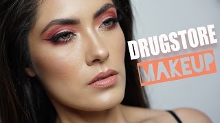 Drugstore Makeup Week | "Sunset Eyes" and Full Coverage Foundation | Melissa Alatorre