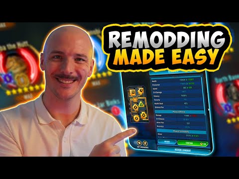 This is the best tool in SWGoH. Remod your whole roster easily.