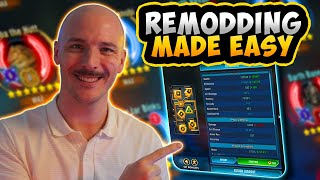 This is the best tool in SWGoH. Remod your whole roster easily.