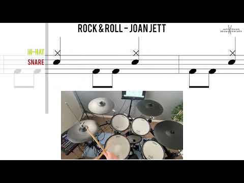 How to Play 🥁   Rock & Roll   Joan Jett