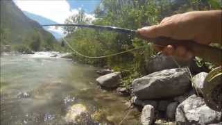 Pêche de la truite à la mouche