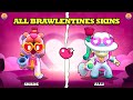 Brawl Stars All Brawlentine S Skins Unlocked Brawlentine S Bear Shade Baddie Alli And More