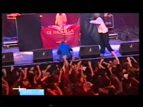 Afrob feat Ferris MC - Reimemonster live 1999 Beats4Life Köln