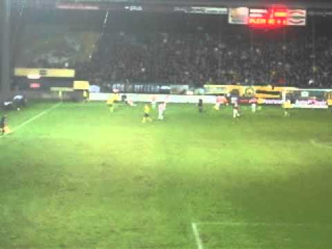 Fortuna Sittard - MVV Maastricht 1-2 (14-12-2012): de laatste seconden...