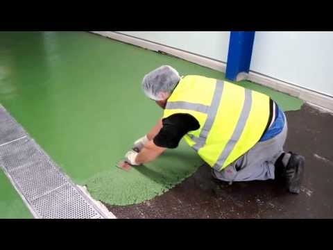 Altrocrete industrial resin floor application