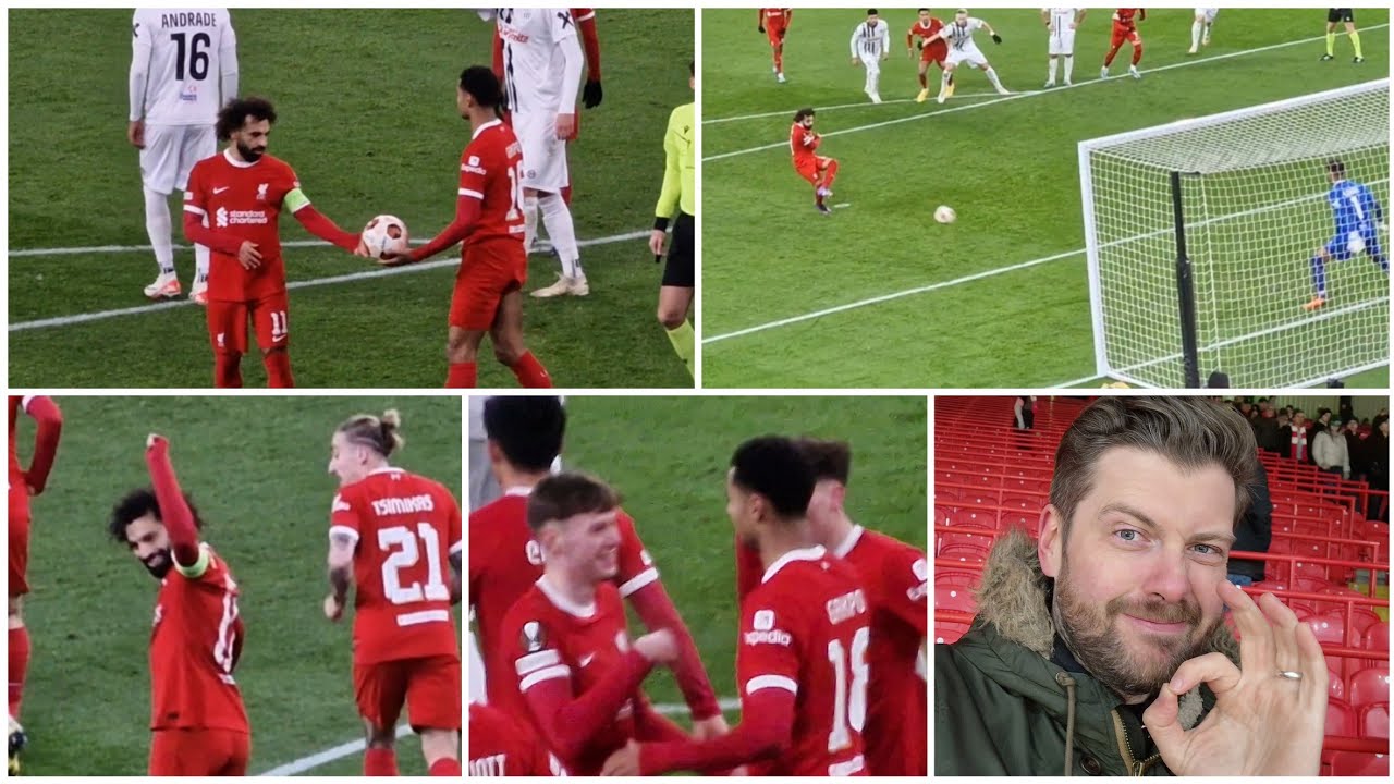 DIAZ, GAKPO & SALAH PEN SEALS GROUP STAGE! LIVERPOOL 4-0 LASK | MATCH VLOG EUROPA LEAGUE