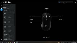 How To Change Buttons Functions on Logitech G403 Hero?