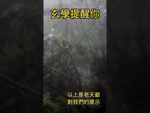 玄學提醒你