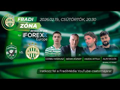 FRADI ZÓNA ǀ Ludogorec Razgrad – FTC mérkőzés a Groupama Arénából ǀ 2026.02.19.