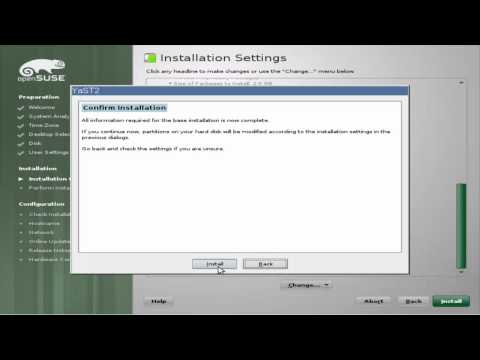 Learning Linux: Lesson 1 Install openSUSE - YouTube