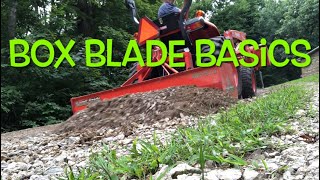 Box Blade Basics for the Beginner How to use A Landpride Box Blade to Grade Your Driveway