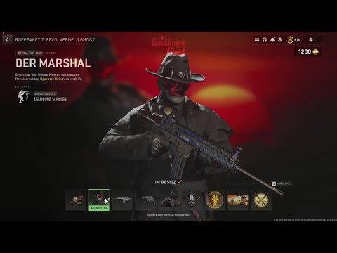 Call of Duty MIIW Gunslinger Ghost (Revolverheld Ghost) Pro Pack