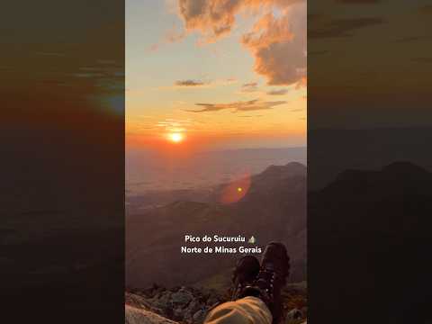 Por do Sol no Pico do Sucuruiu! #viral #viralshort #mountains #minasgerais #montanhas #viralvideo