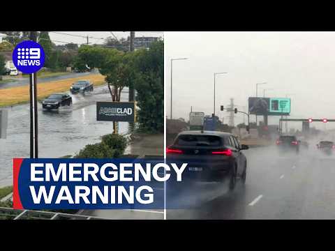 Worst hit suburbs after Melbourne flash flooding | 9 News Australia