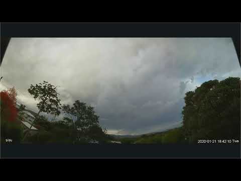 passing storm time lapse