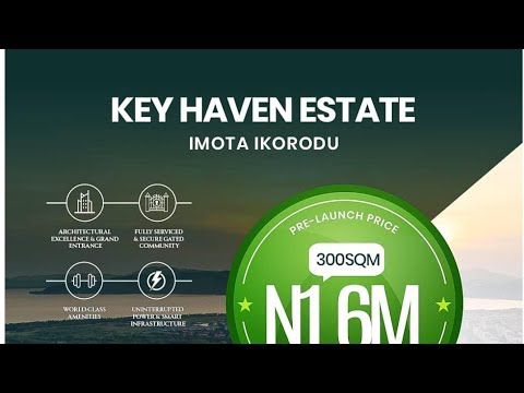 Residential Land For Sale Key Haven Estate Imota Close To Lagos State University Of Technology (lasu Tech) Ikorodu Lagos